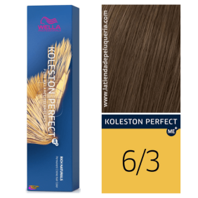 Wella - Koleston Perfect ME + Rich Naturals Dye 6/3 Golden Dark Blonde 60 ml