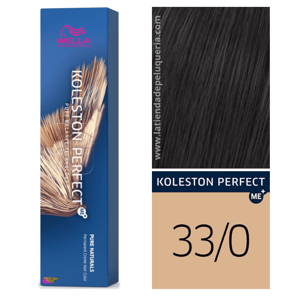 Wella - Koleston Perfect ME + Pure Naturals 33/0 Caste o Dark Intense 60 ml