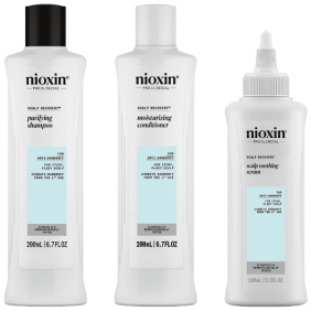 Nioxin - Kit Scalp Recovery Cuidado del Cuero Cabelludo (Champú 200 ml + Acondicionador 200 ml + Sérum 100 ml)