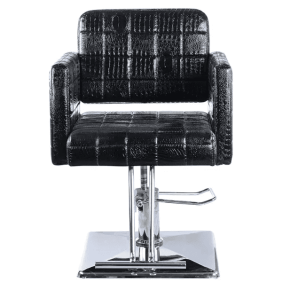 Italian Design - Silla de peluquería PADDED BASIC BLACK (bomba hidráulica) (IDBASICA8147BL)