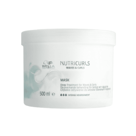 Wella - Mascarilla tratamiento intensivo Nutricurls para rizos y ondas 500 ml